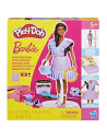 G1359,Play Doh Barbie Set Plastelina Barbie Fashionista Ruffles Creatii Vestimentare