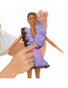 G1359,Play Doh Barbie Set Plastelina Barbie Fashionista Ruffles Creatii Vestimentare