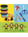G0556,Play Doh Povestiri Cu Testoase Ninja Adolescente Mutante Set Plastelina Creatii Cowabunga