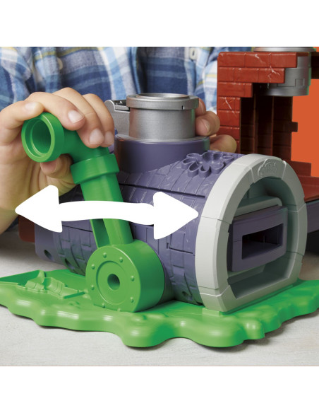 G1829,Play Doh Povestiri Cu Testoase Ninja Adolescente Mutante Set Plastelina Pizza Taie Si Arunca