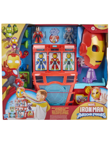 G1259,Marvel Iron Man Si Prietenii Sai Uimitori Set De Joaca