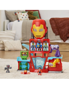 G1259,Marvel Iron Man Si Prietenii Sai Uimitori Set De Joaca 2