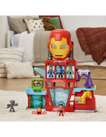 G1259,Marvel Iron Man Si Prietenii Sai Uimitori Set De Joaca