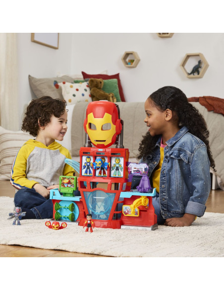 G1259,Marvel Iron Man Si Prietenii Sai Uimitori Set De Joaca