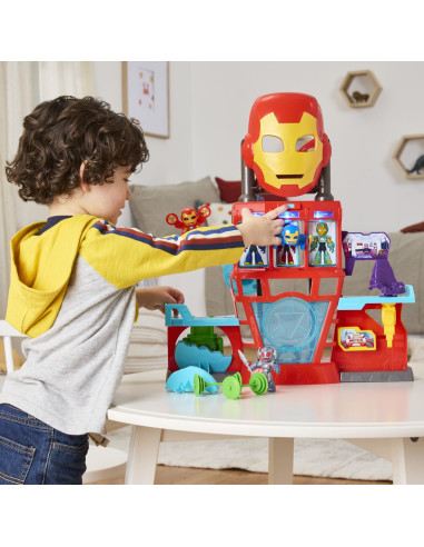 G1259,Marvel Iron Man Si Prietenii Sai Uimitori Set De Joaca