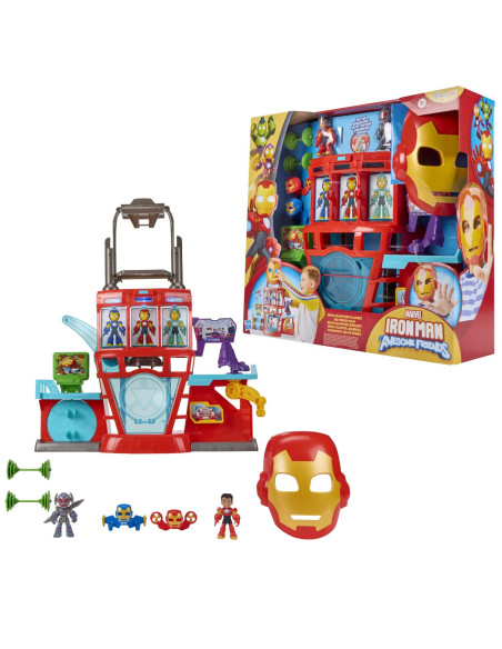 G1259,Marvel Iron Man Si Prietenii Sai Uimitori Set De Joaca