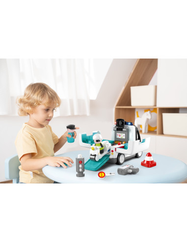 HE9985,Masina De Politie Educativa 2in1