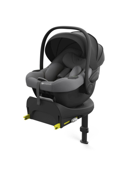 KCILENFXGRY2000,Scoica Auto Kinderkraft I-lite Cu Baza Endura Safe Fx Grey