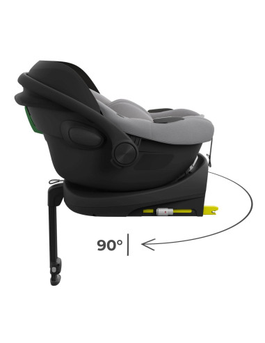 KCILENFXGRY2000,Scoica Auto Kinderkraft I-lite Cu Baza Endura Safe Fx Grey