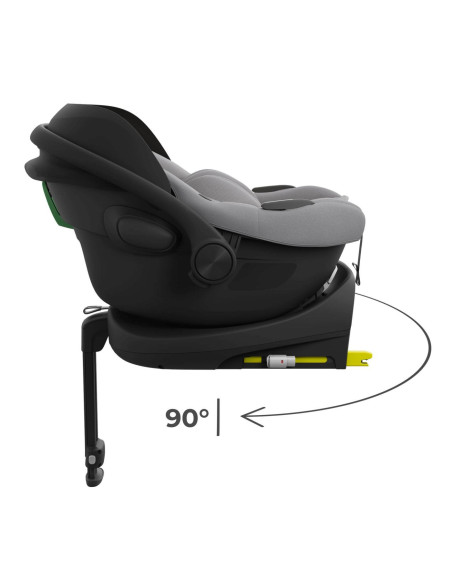 KCILENFXGRY2000,Scoica Auto Kinderkraft I-lite Cu Baza Endura Safe Fx Grey