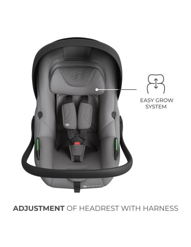 KCILENFXGRY2000,Scoica Auto Kinderkraft I-lite Cu Baza Endura Safe Fx Grey