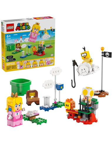 LEGO-71441,Lego Super Mario Aventuri Cu Peach Interactiva 71441