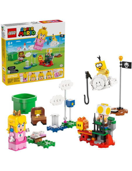 LEGO-71441,Lego Super Mario Aventuri Cu Peach Interactiva 71441