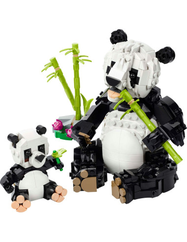 LEGO-31165,Lego Creator Animale Salbatice: Familia De Ursi Panda 31165