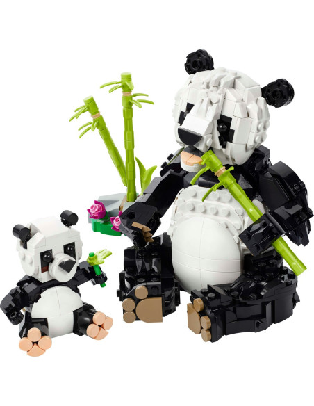 LEGO-31165,Lego Creator Animale Salbatice: Familia De Ursi Panda 31165