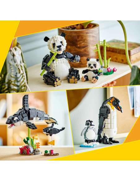 LEGO-31165,Lego Creator Animale Salbatice: Familia De Ursi Panda 31165