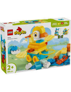 LEGO-10448,Lego Duplo Animale Pe Roti 3 In 1 10448