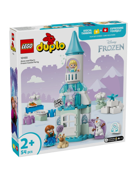 LEGO-10455,Lego Duplo Petrecerea De La Castelul Elsei Din Regatul De Gheata 10455