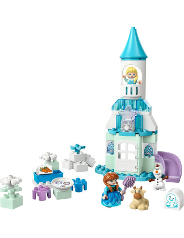 LEGO-10455,Lego Duplo Petrecerea De La Castelul Elsei Din Regatul De Gheata 10455