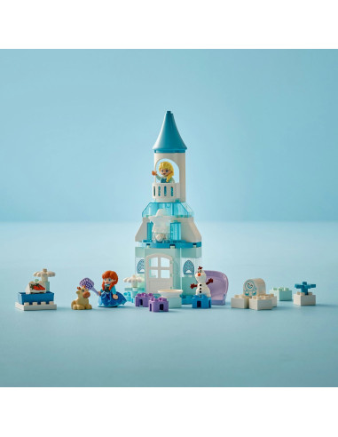 LEGO-10455,Lego Duplo Petrecerea De La Castelul Elsei Din Regatul De Gheata 10455
