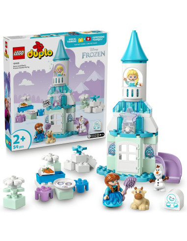 LEGO-10455,Lego Duplo Petrecerea De La Castelul Elsei Din Regatul De Gheata 10455