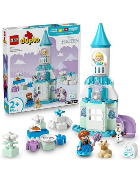 LEGO-10455,Lego Duplo Petrecerea De La Castelul Elsei Din Regatul De Gheata 10455