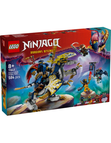 LEGO-71843,Lego Ninjago Robotul Calaret De Dragon A Lui Rogue 71843