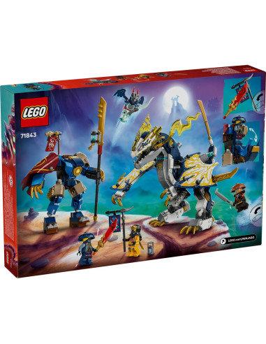 LEGO-71843,Lego Ninjago Robotul Calaret De Dragon A Lui Rogue 71843