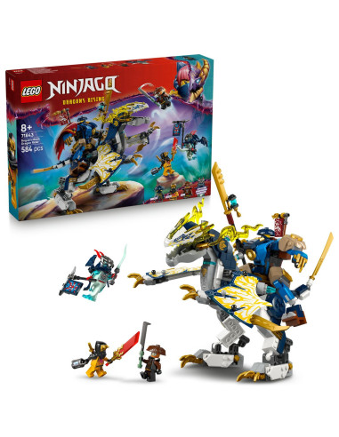 LEGO-71843,Lego Ninjago Robotul Calaret De Dragon A Lui Rogue 71843