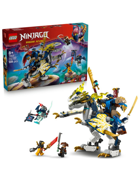 LEGO-71843,Lego Ninjago Robotul Calaret De Dragon A Lui Rogue 71843
