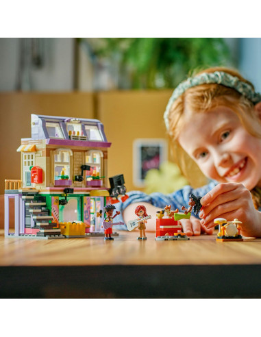 LEGO-42653,Lego Friends Magazin De Muzica Si Apartament 42653