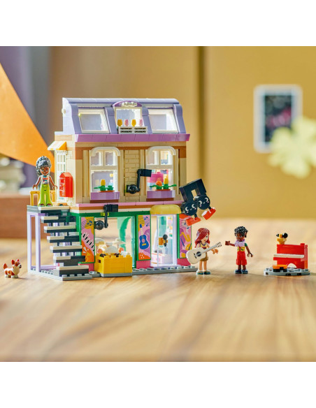 LEGO-42653,Lego Friends Magazin De Muzica Si Apartament 42653