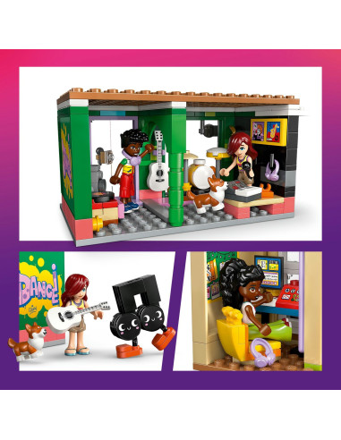 LEGO-42653,Lego Friends Magazin De Muzica Si Apartament 42653