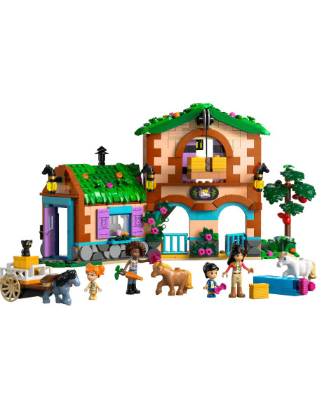 LEGO-42654,Lego Friends Ferma Si Grajd Pentru Ponei 42654