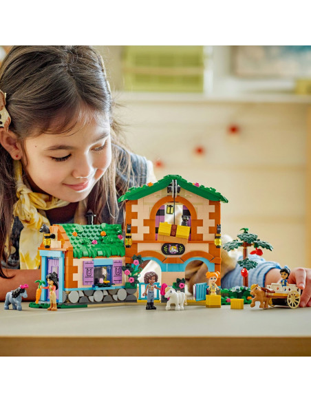 LEGO-42654,Lego Friends Ferma Si Grajd Pentru Ponei 42654