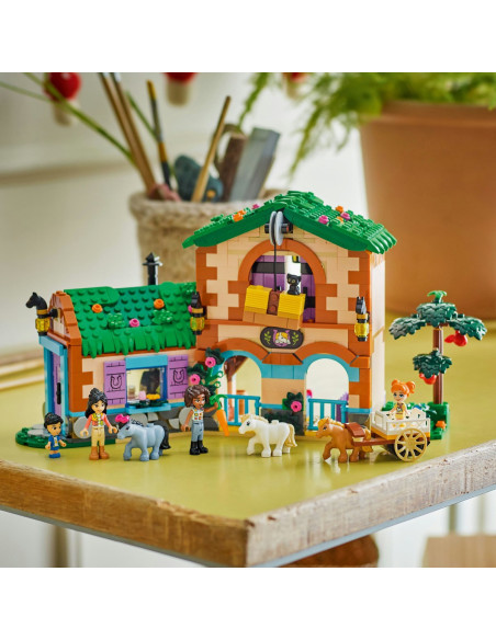 LEGO-42654,Lego Friends Ferma Si Grajd Pentru Ponei 42654