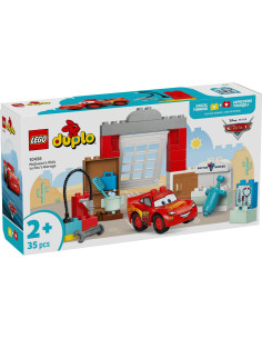 LEGO-10456,Lego Duplo Vizita Lui Mcqueen La Garajul Lui Doc 10456