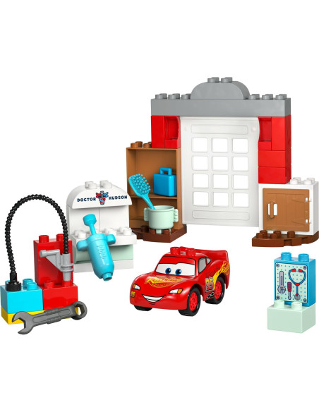 LEGO-10456,Lego Duplo Vizita Lui Mcqueen La Garajul Lui Doc 10456