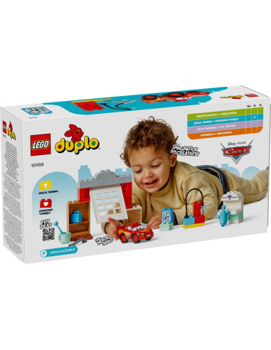 LEGO-10456,Lego Duplo Vizita Lui Mcqueen La Garajul Lui Doc 10456