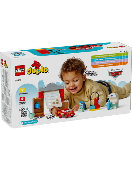 LEGO-10456,Lego Duplo Vizita Lui Mcqueen La Garajul Lui Doc 10456