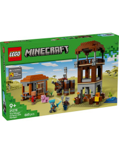LEGO-21278,Lego Minecraft Avanpostul Jefuitorului Si Distrugator 21278