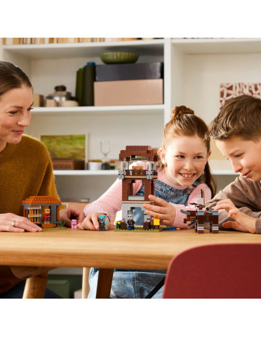 LEGO-21278,Lego Minecraft Avanpostul Jefuitorului Si Distrugator 21278