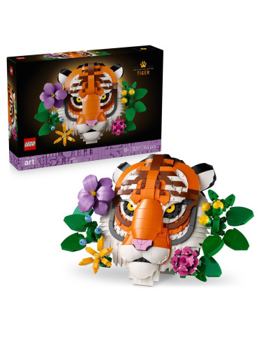 LEGO-31217,Lego Art Colectia De Fauna Tigru 31217