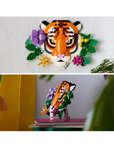 LEGO-31217,Lego Art Colectia De Fauna Tigru 31217