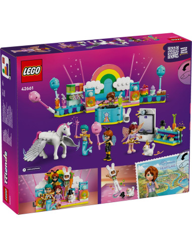 LEGO-42661,Lego Friends Bal Mascat Cu Unicornul Si Zana 42661