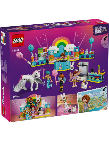 LEGO-42661,Lego Friends Bal Mascat Cu Unicornul Si Zana 42661
