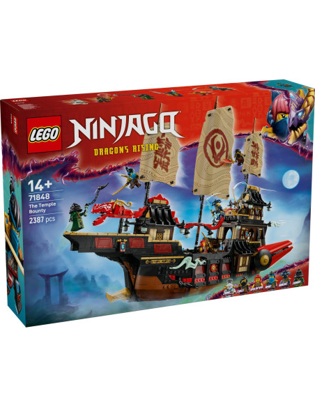LEGO-71848,Lego Ninjago Nava Bounty A Templului 71848