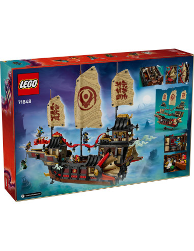 LEGO-71848,Lego Ninjago Nava Bounty A Templului 71848