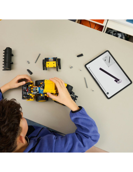 LEGO-42209,Lego Technic Incarcator Frontal Volvo L120 Electric 42209