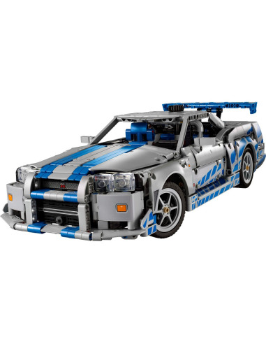 LEGO-42210,Lego Technic 2 Fast 2 Furious Nissan Skyline Gt-r R34 42210